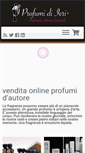 Mobile Screenshot of iprofumidiieri.com